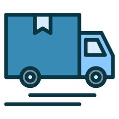 Delivery Outline Color Icon