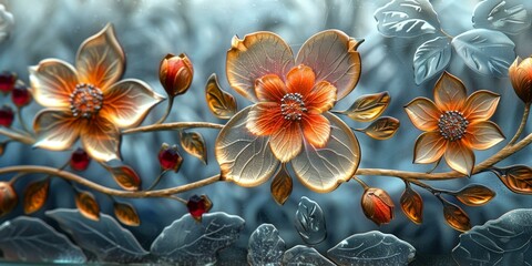 Beautiful Floral Artwork