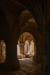 Monastery de Santa Maria la Real in Aguila de Campoo in Northern Spain dates back to  about the 11th century. Closed in the 19th century, it now partially house a secondary school. 