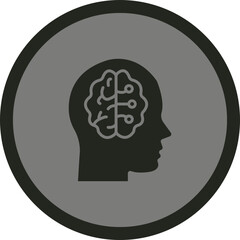 Artificial Consciousness Icon Design