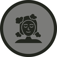 Hair Wash Icon Design