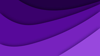 Abstract paper cut shape wave background