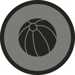 Beach Ball Icon Design