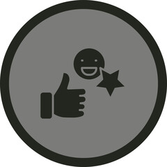 Fototapeta premium Product Review Icon Design