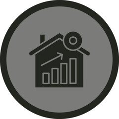 House Price Icon Design