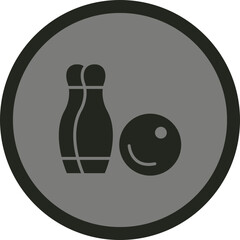 Bowling Icon Design