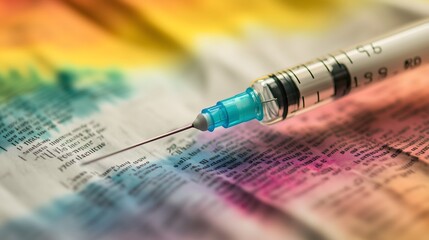 Close-up of the top half and bottom edge of an old white newspaper