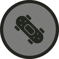 Skateboard Icon Design