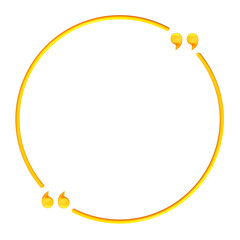 3d quote frame text border