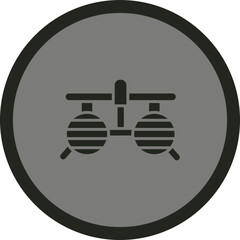 Surgical Glasses Icon Design