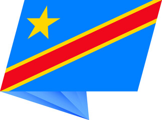 DR Congo pin flag