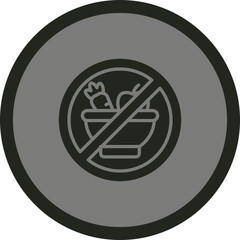 Fasting Vector Icon Design
