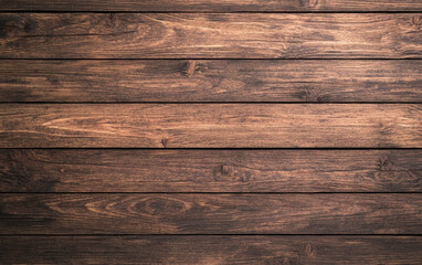 Fototapeta premium High-quality close-up of wooden planks with rich, warm tones and natural textures. Perfect for backgrounds, designs, or woodworking projects.