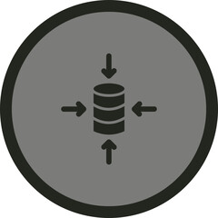 Compression Vector Icon Design