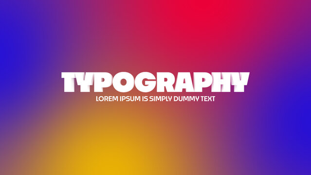 Abstract Animated Text with Color Shifting Backdrop | High-Energy Text Animations for Music and Concert Videos