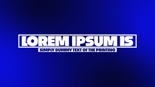 Modern Text Animations with Vibrant Gradient Motion | Energetic and Colourful Text Effects for Sports Highlights and Broadcasts