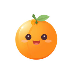 orange vector illustration made by midjeorney