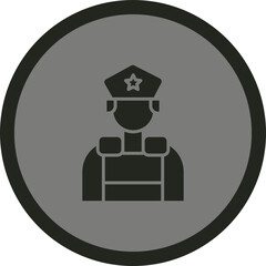 Riot Police Icon Design