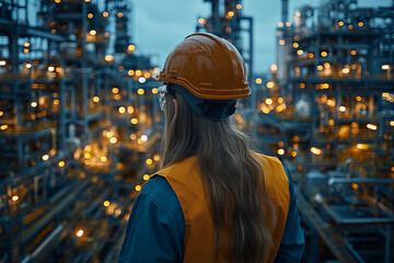 An energy analyst predicting future fuel demands and market shifts, representing the forward-looking aspect of the industry,