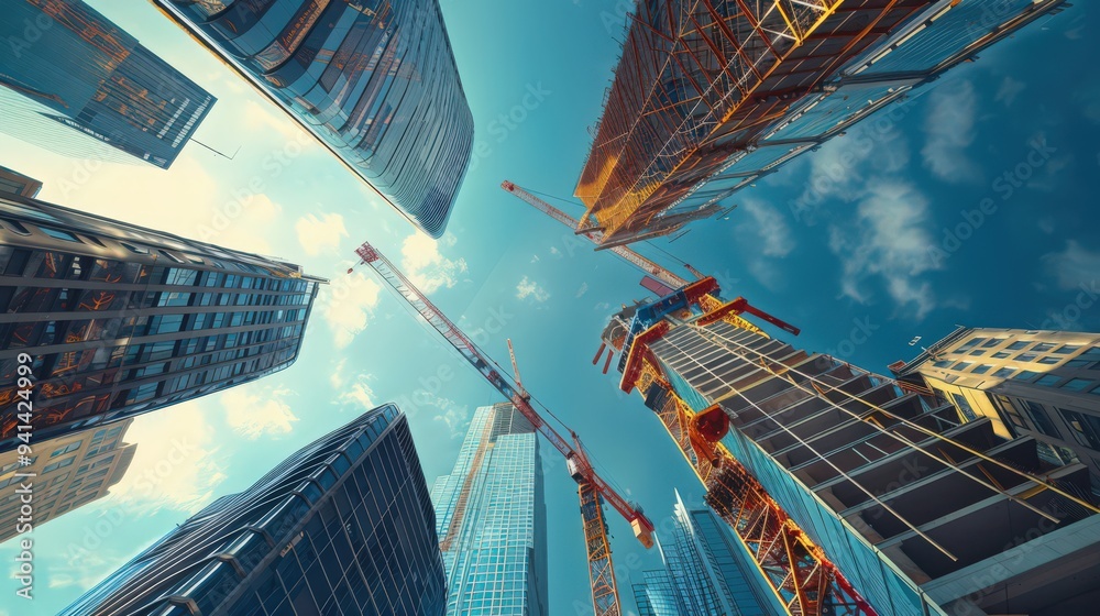 Poster role of ai-driven robots in managing and executing complex construction plans for a new high-rise