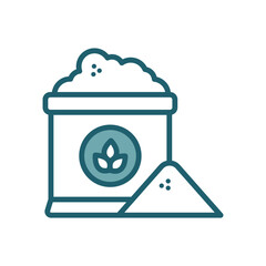 flour icon vector design template simple and clean