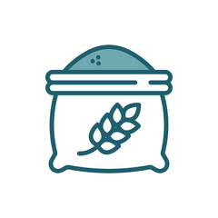 flour icon vector design template simple and clean