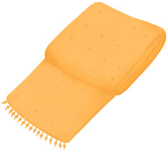 Warm Winter Shawl  Cozy Knitted Fabric Design