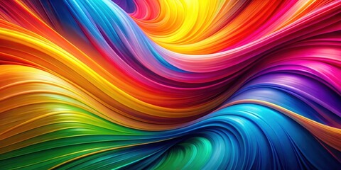 Naklejka premium Colorful abstract background with vibrant hues and dynamic shapes, vibrant, colorful, abstract, background, vibrant, hues