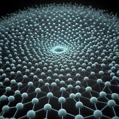 Obraz premium an abstract representation of the quantum foam concept.