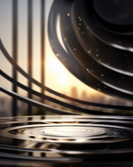 Simple and elegant background image For displaying products