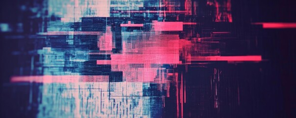 Abstract digital artwork featuring vibrant colors and dynamic lines, perfect for backgrounds or modern design projects.