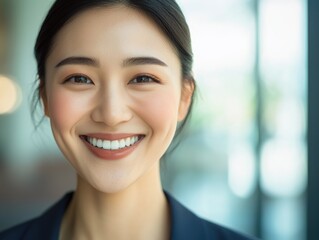 Fototapeta premium Smiling Corporate Woman