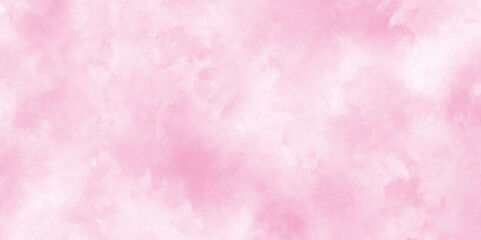 Abstract pink grunge background for cement floor texture, Ink effect light pink color shades gradient pink grunge texture, white and pink grunge watercolor background,