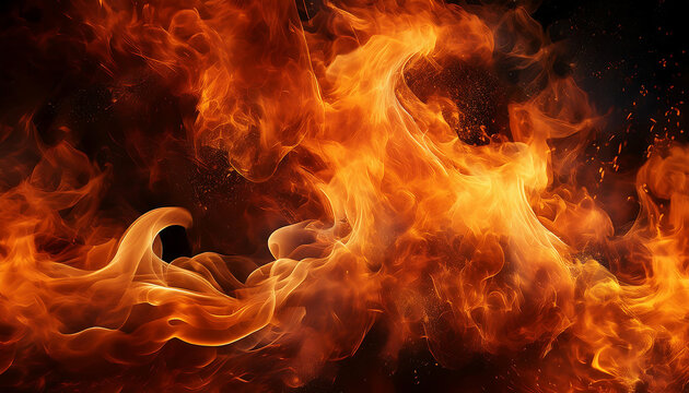 abstract fire dramatic intense background featuring abstract fire elements