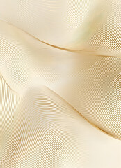 Abstract gold background with wavy lines, light gold and white style, flat perspective, high resolution, simple design, light gold gradient, light white background,