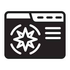 navigation glyph icon