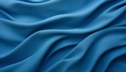 Obraz premium blue silk fabric background