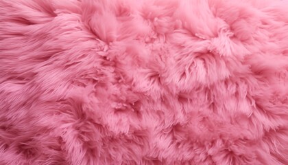 Obraz premium pink fur texture
