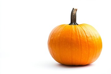 Obraz premium Pumpkin shown on a plain white background