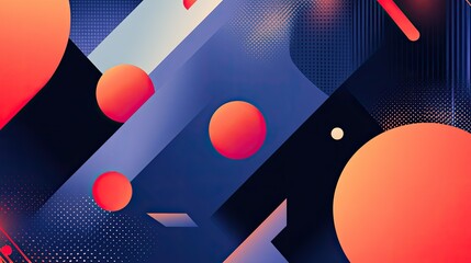 Abstract background with geometric shapes and gradients, evoking a modern and minimalist aesthetic