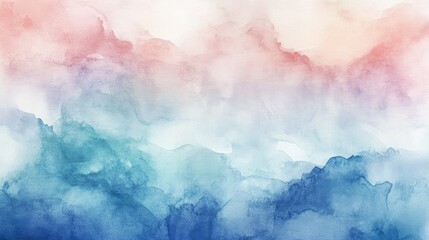 Abstract watercolor background with soft, blended hues, creating a delicate and artistic texture