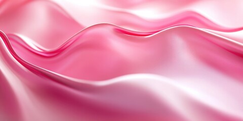 Soft Pink Wave Fabric Swatches