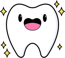 Cartoon Teeth Whitening