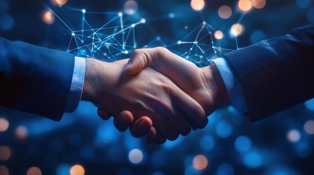 Formal agreement or collaboration between two or more parties for mutual benefit in a business network concept