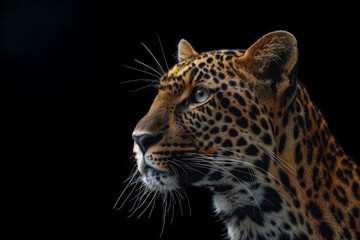 Obraz premium African leopard headshot