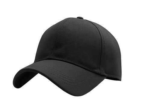 Simple black baseball cap sale