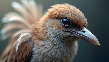 close up of a bird