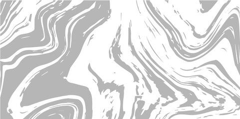 Abstract white and gray liquid marble surfaces background design. ink backdrop with wavy pattern. Liquify Swirl white and gray color art. acrylic pours liquid marble surface design.