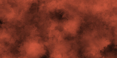 Abstract Textured Gradient in Warm Brown Tones Subtle, abstract dark brown stained grungy background or texture. Orange powder explosion on black background.