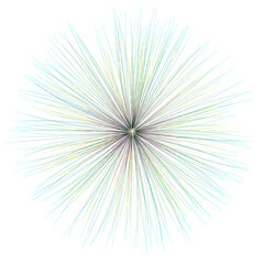 Obraz premium A breathtaking 3D illustration depicting a vast network of colorful threads, reminiscent of a cosmic web or a spider's silk. Perfect for adding a sense of awe and wonder to your designs